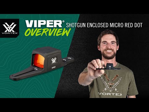 Kolimatorius lygiavamzdžiams šautuvams Vortex Viper Shotgun Enclosed Micro, 3 MOA