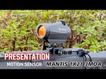 Kolimatorius Redwin Mantis 1x21 RWD35, 3 MOA