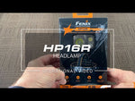 Galvos žibintuvėlis Fenix HP16R, 1250lm.