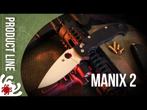 Atlenkiamas peilis Spyderco MANIX 2 FRCP