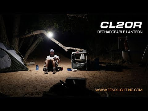 Stovyklavimo žinintas Fenix CL20R, 300lm