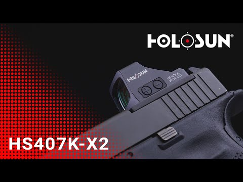 Kolimatorius Holosun HS407K X2 Open Reflex SubCompact
