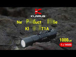 Kompaktiškas prožektorius Klarus XT1A, 1000 lm