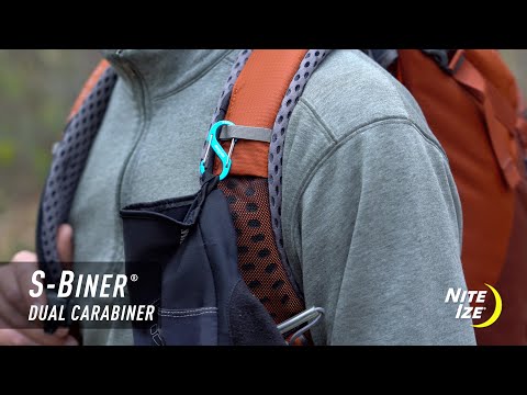 Karabinas Nite Ize S-Biner #2, 5cm.