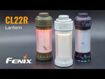 Stovyklavimo žibintas Fenix CL22R