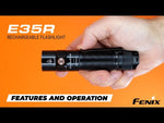 Žibintuvėlis Fenix E35R, 3100lm