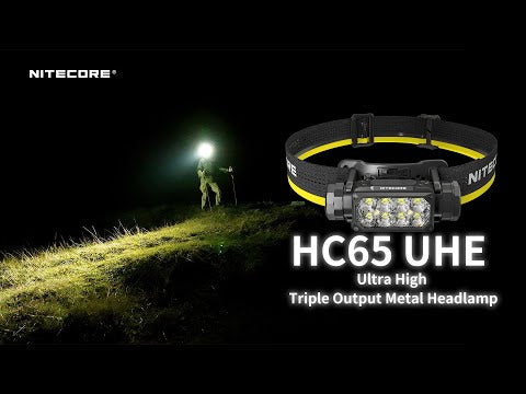 Galvos žibintuvėlis Nitecore HC65 UHE, 2000lm