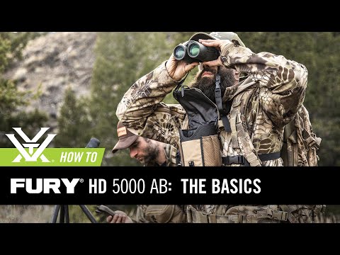 Žiūronai su lazeriniu tolimačiu Vortex Fury 5000 HD 10x42 LRF