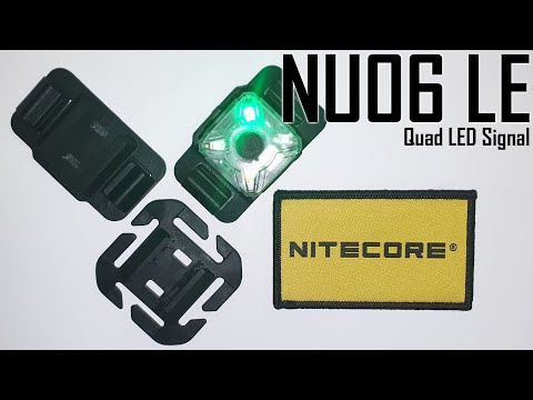 Mini signalinė lempa Nitecore NU06 LE