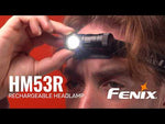 Galvos žibintuvėlis Fenix HM53R, 1200lm