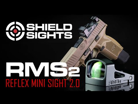 Kolimatorius Shield Sights RMS2 Reflex Mini Sight 2 Glass Edition, 8MOA