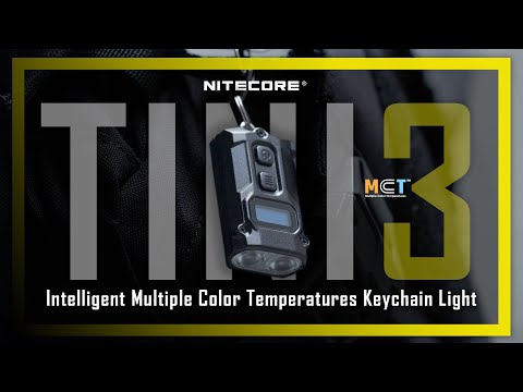 Žibintuvėlis-raktų pakabukas Nitecore TINI-3, 600lm