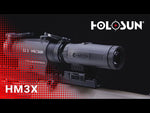 Artintojas kolimatoriui Holosun HM3X FDE 3 x  Flip & QD