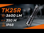 Prožektorius Fenix TK25R, 3600lm