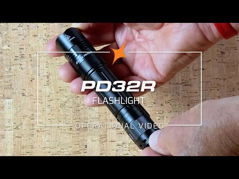 Taktinis žibintuvėlis Fenix PD32R, 1400lm