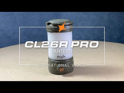 Stovyklavimo žibintas Fenix CL26R Pro