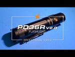 Taktinis prožektorius Fenix PD36R V2.0,  1700lm