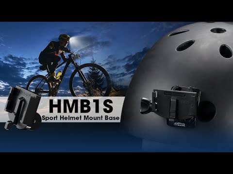 Universalus žibintuvėlio laikiklis Nitecore HLB40 ir HMB1S, tvirtinamas ant sportinio šalmo