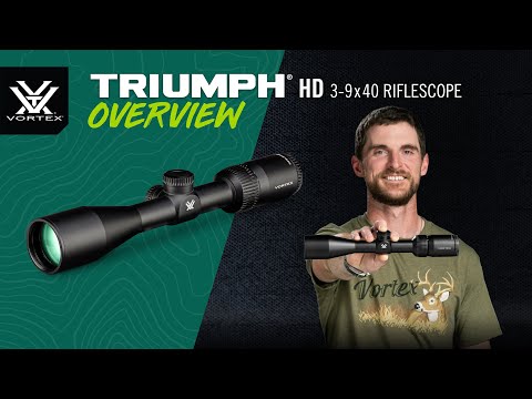 Optinis taikiklis Vortex Triumph HD 3-9x40 1" Dead-Hold BDC MOA su laikikliu 1"/22 mm