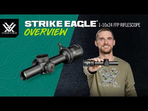 Optinis taikiklis Vortex Strike Eagle 1-10x24 FFP 30 mm AO EBR-8 BDC MOA/MRAD