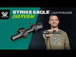 Optinis taikiklis Vortex Strike Eagle 1-10x24 FFP 30 mm AO EBR-8 BDC MOA/MRAD