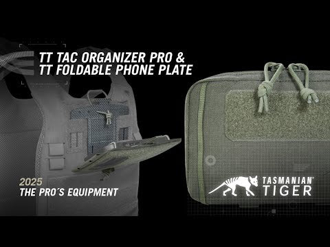 Taktinis telefono laikiklis Tasmanian Tiger, tvirtinamas prie liemenės