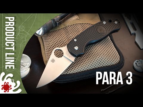 Atlenkiamas peilis Spyderco PARA 3 FRN LIGHTWEIGHT