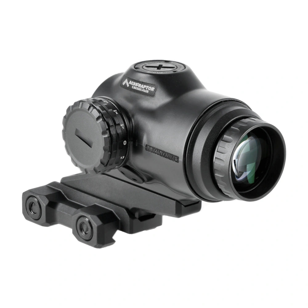 Prizminis kolimatorius Primary Arms SLx 3x Micro Prism iR Red ACSS Raptor 5,56/.308 Yard