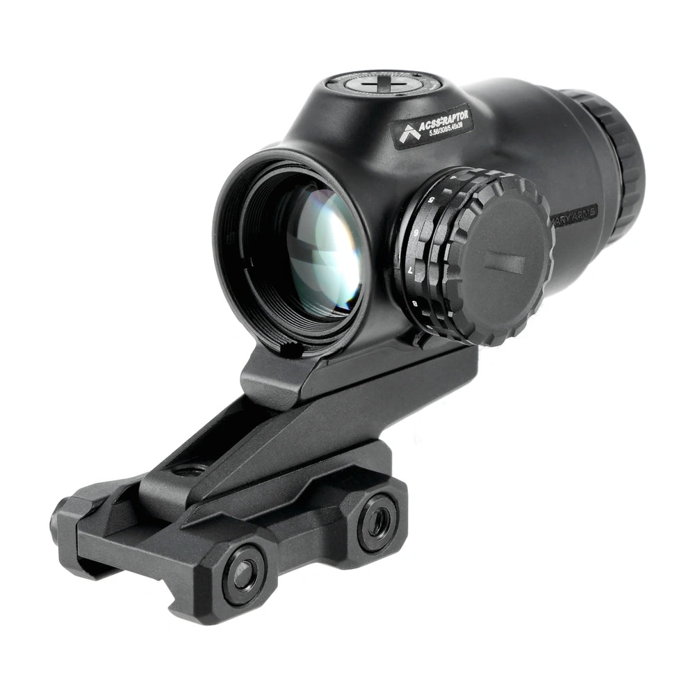 Prizminis kolimatorius Primary Arms SLx 3x Micro Prism iR Red ACSS Raptor 5,56/.308 Yard