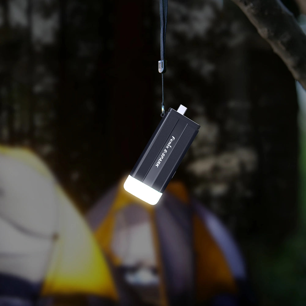 Žibintuvėlis su Power Bank funkcija Fenix E-SPARK, 100lm