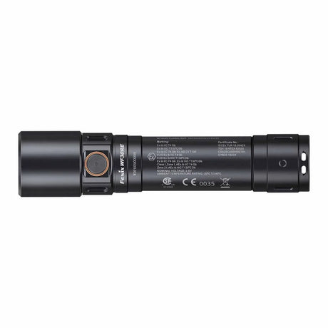 Fenix WF30RE LED žibintuvėlis tiesiame vaizde