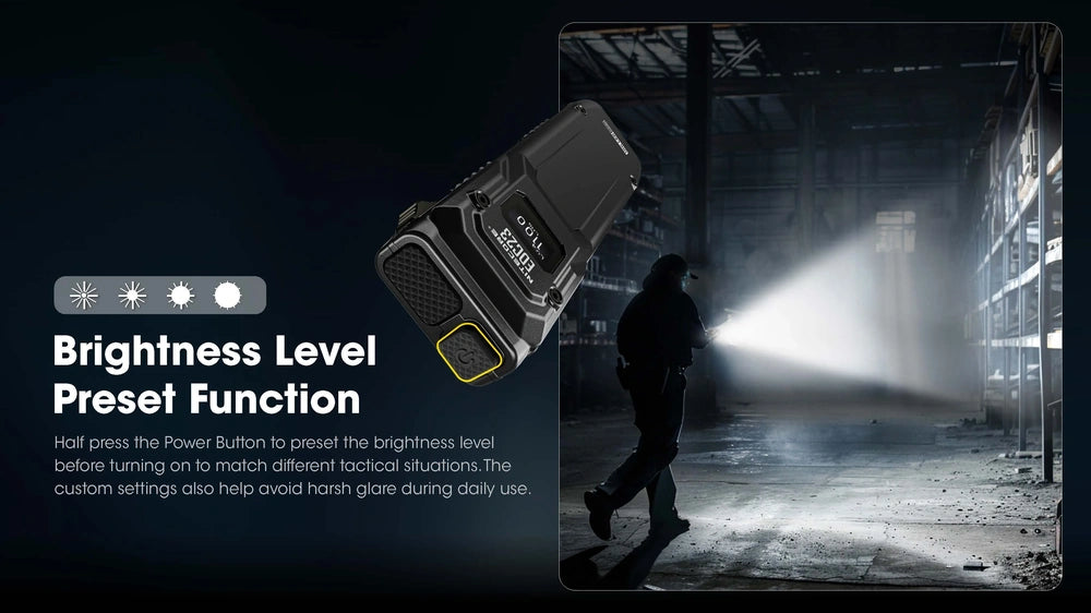 Žibintuvėlis Nitecore EDC23, 2500lm