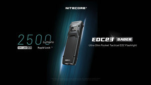 Žibintuvėlis Nitecore EDC23, 2500lm
