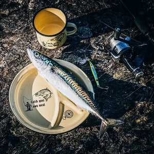 Emaliuota lėkštė Catch Your Own Meal