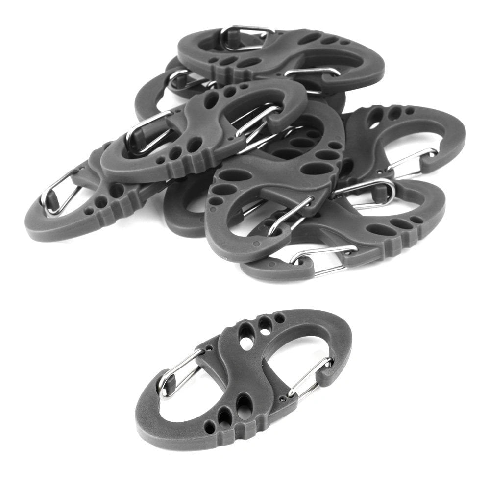 Karabinai Mil-Tec S-hook, 10vnt.