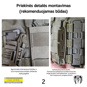 2M Spider/BC 75 pakaitinė greito atsegimo sagtis