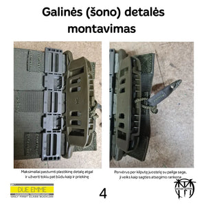 2M Spider/BC 75 pakaitinė greito atsegimo sagtis