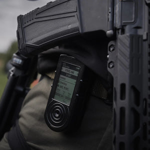 Šaudymo laikmatis su U-GRIP laikikliu Shooters Global Shot Timer 2