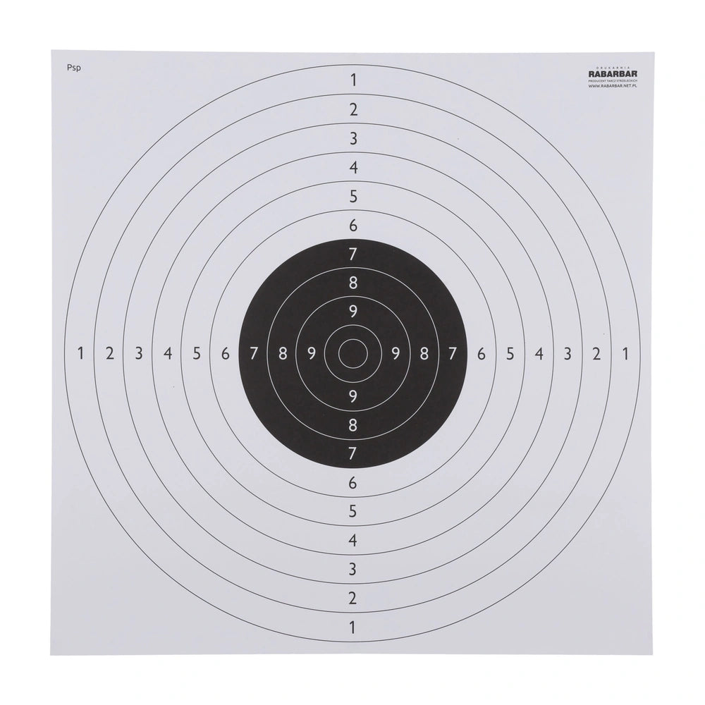 Šaudymo taikiniai sportiniam pistoletui TS-2 50x50cm, 50vnt.
