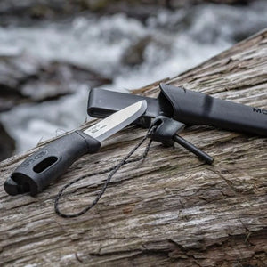 Stovyklavimo peilis su ugnies skeltuvu Morakniv® Companion Spark