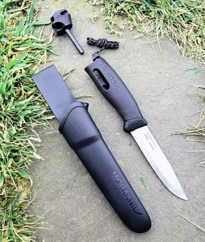 Stovyklavimo peilis su ugnies skeltuvu Morakniv® Companion Spark
