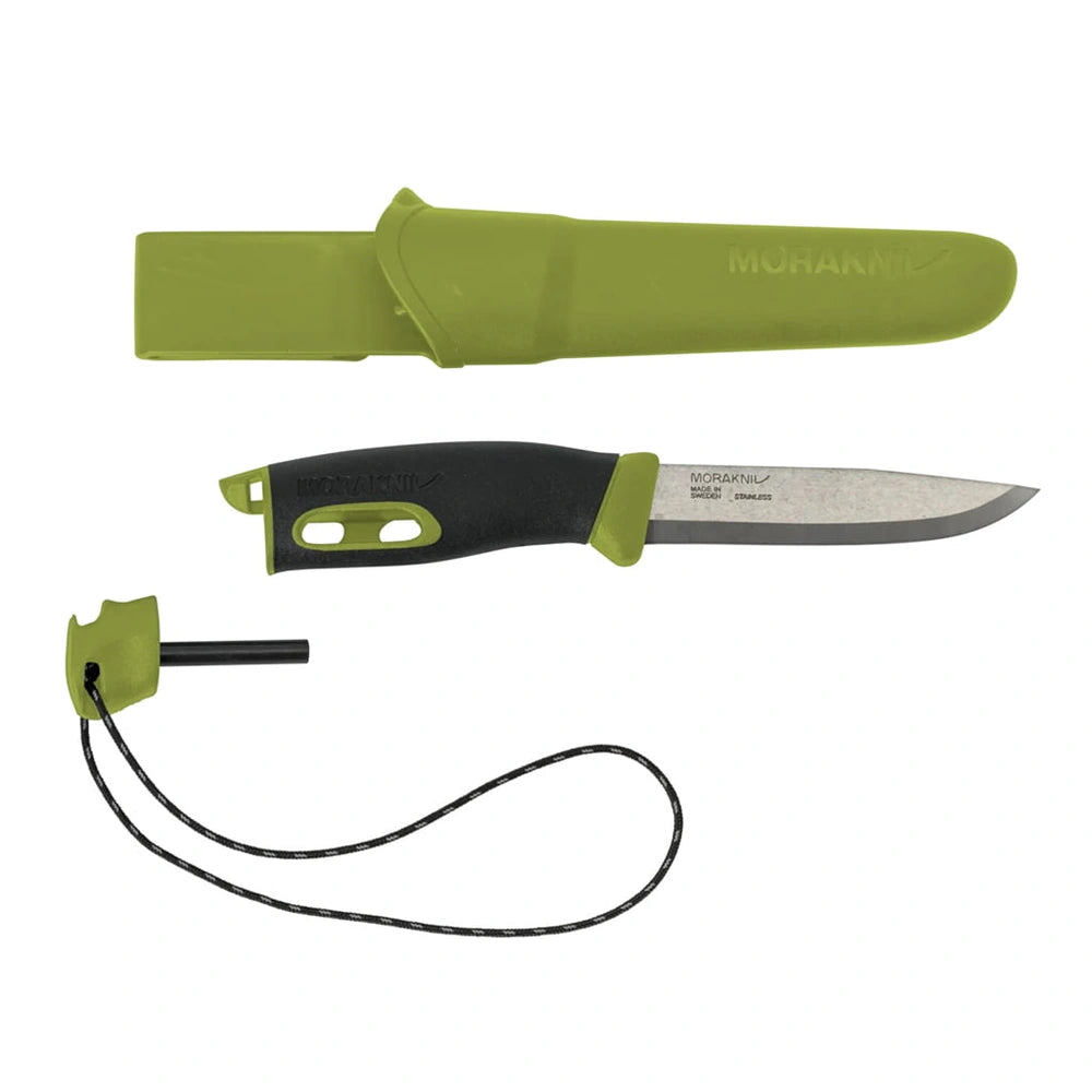 Stovyklavimo peilis su ugnies skeltuvu Morakniv® Companion Spark