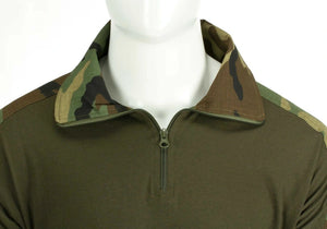 Taktiniai marškiniai Invader Gear Combat Shirt, Woodland