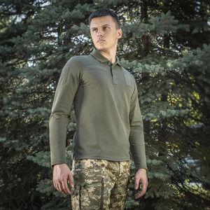 Taktiniai polo marškinėliai ilgomis rankovėmis M-Tac 65/36
