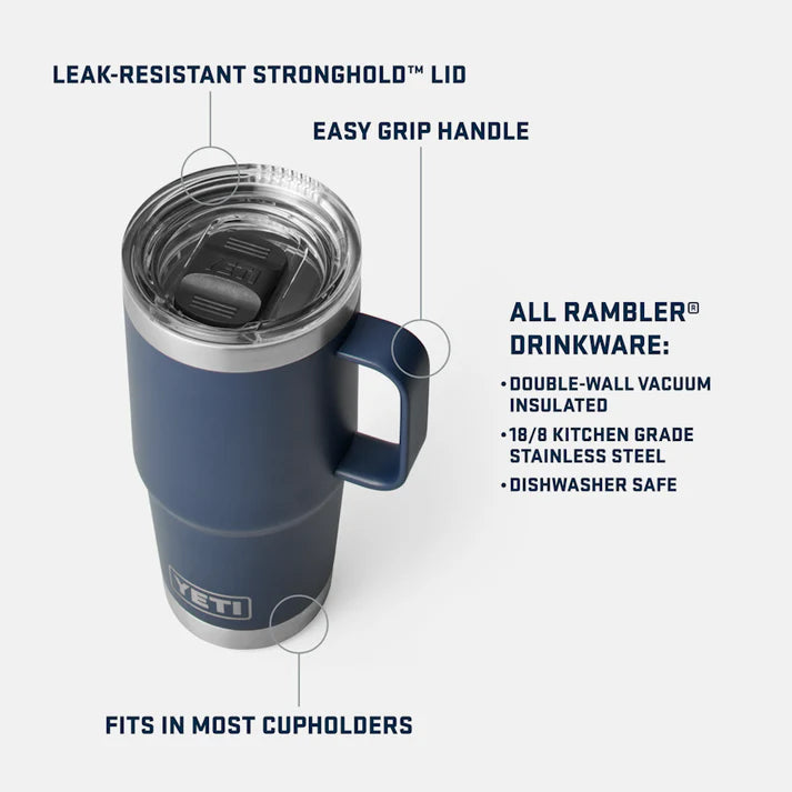 Termo puodelis YETI Rambler® Travel Mug