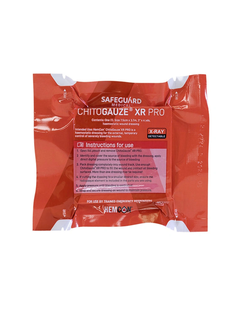 Tvarstis Kraujavimui Stabdyti ”ChitoGauze® XR Pro” Safeguard Medical