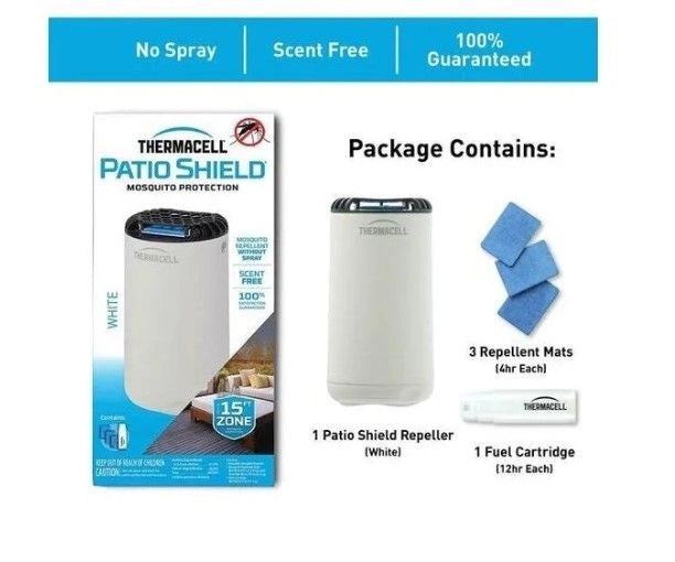 Uodus atbaidantis įrenginys ThermaCell Halo Mini, Baltas