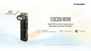 Žibintuvėlis EDC Nitecore EDC09– 1600lm.