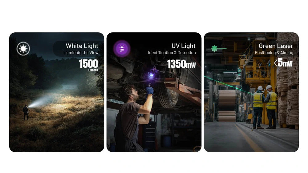 Žibintuvėlis Nitecore EDC17 – 1500lm.
