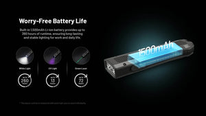 Žibintuvėlis Nitecore EDC17 – 1500lm.